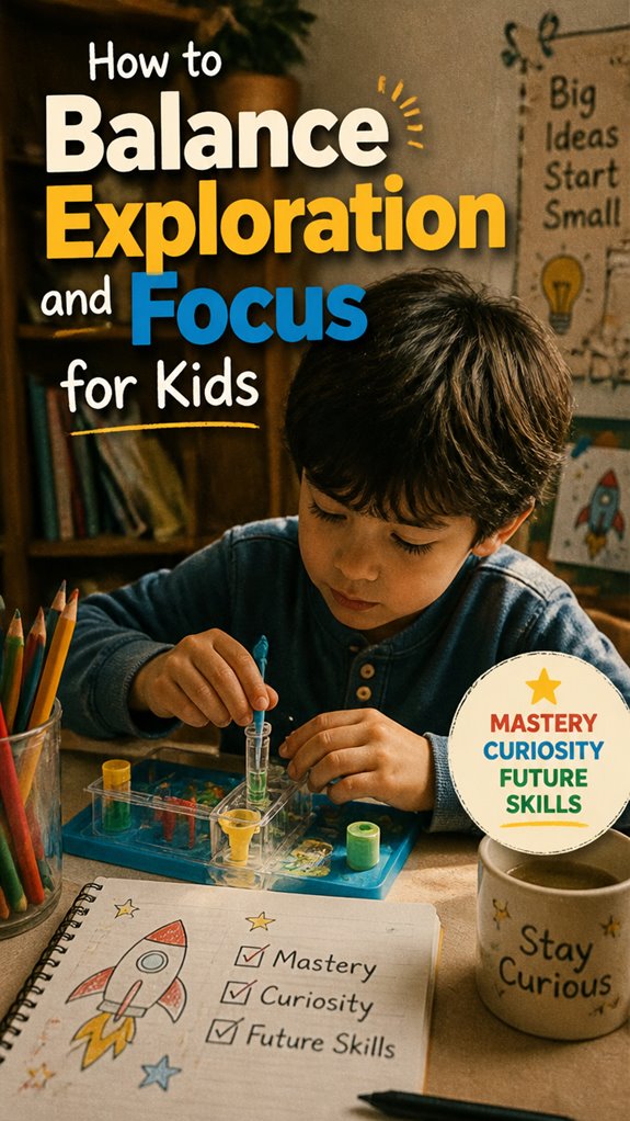 balancing curiosity and concentration