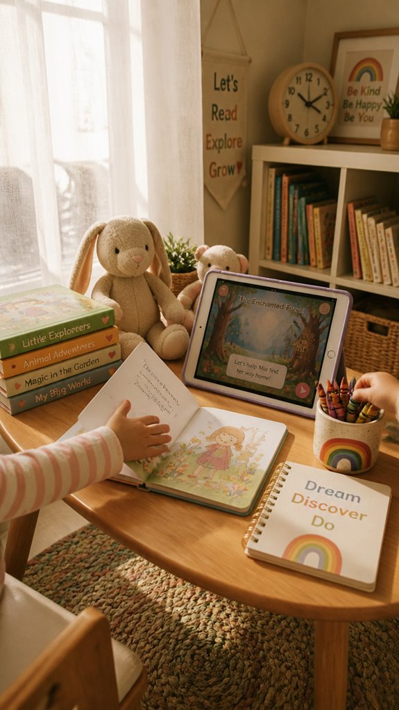 establishing consistent reading routines