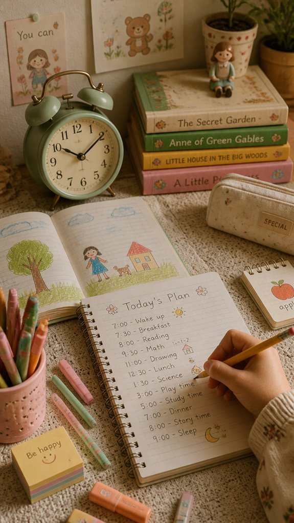 fostering independence through routine
