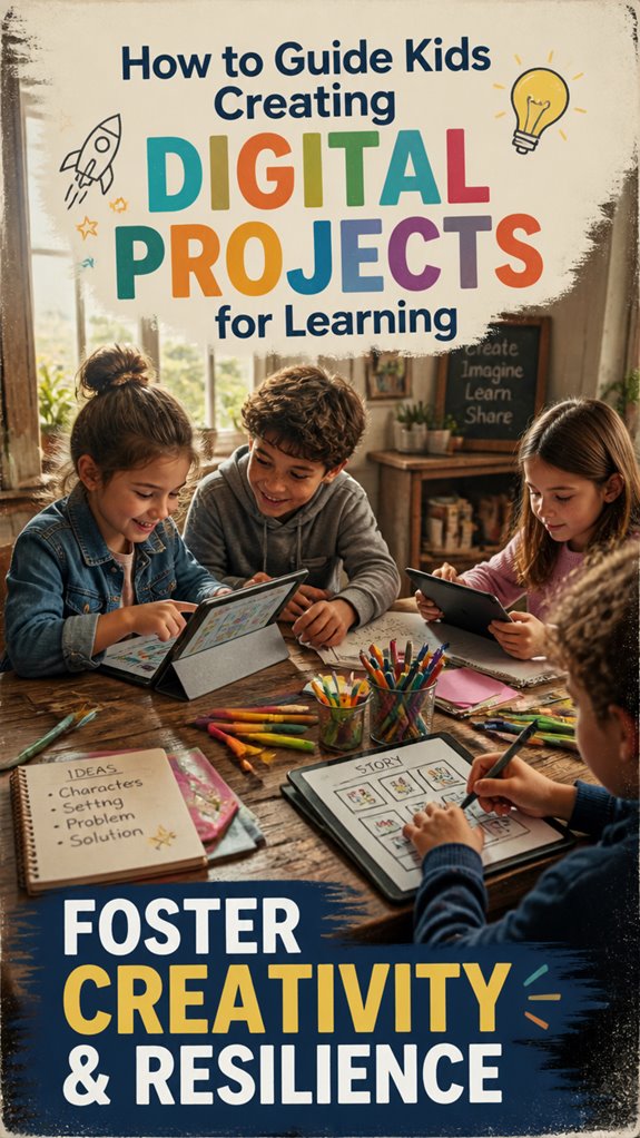 guide children in digital creation