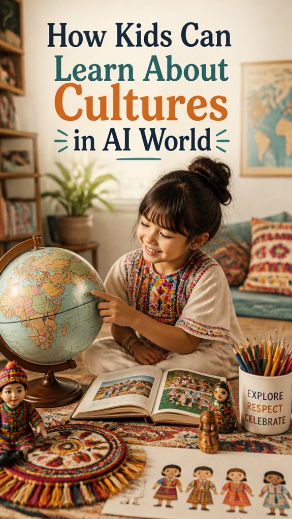 kids exploring cultures digitally