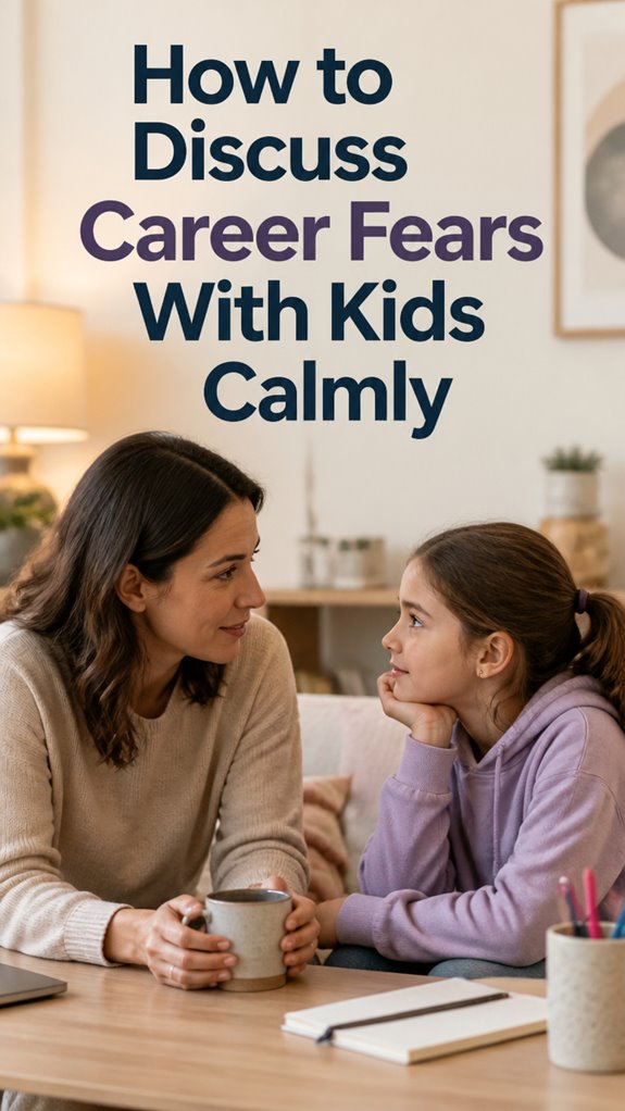 talking career fears calmly